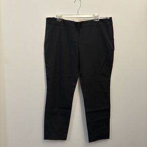 J. Crew Charcoal Stretch Trousers